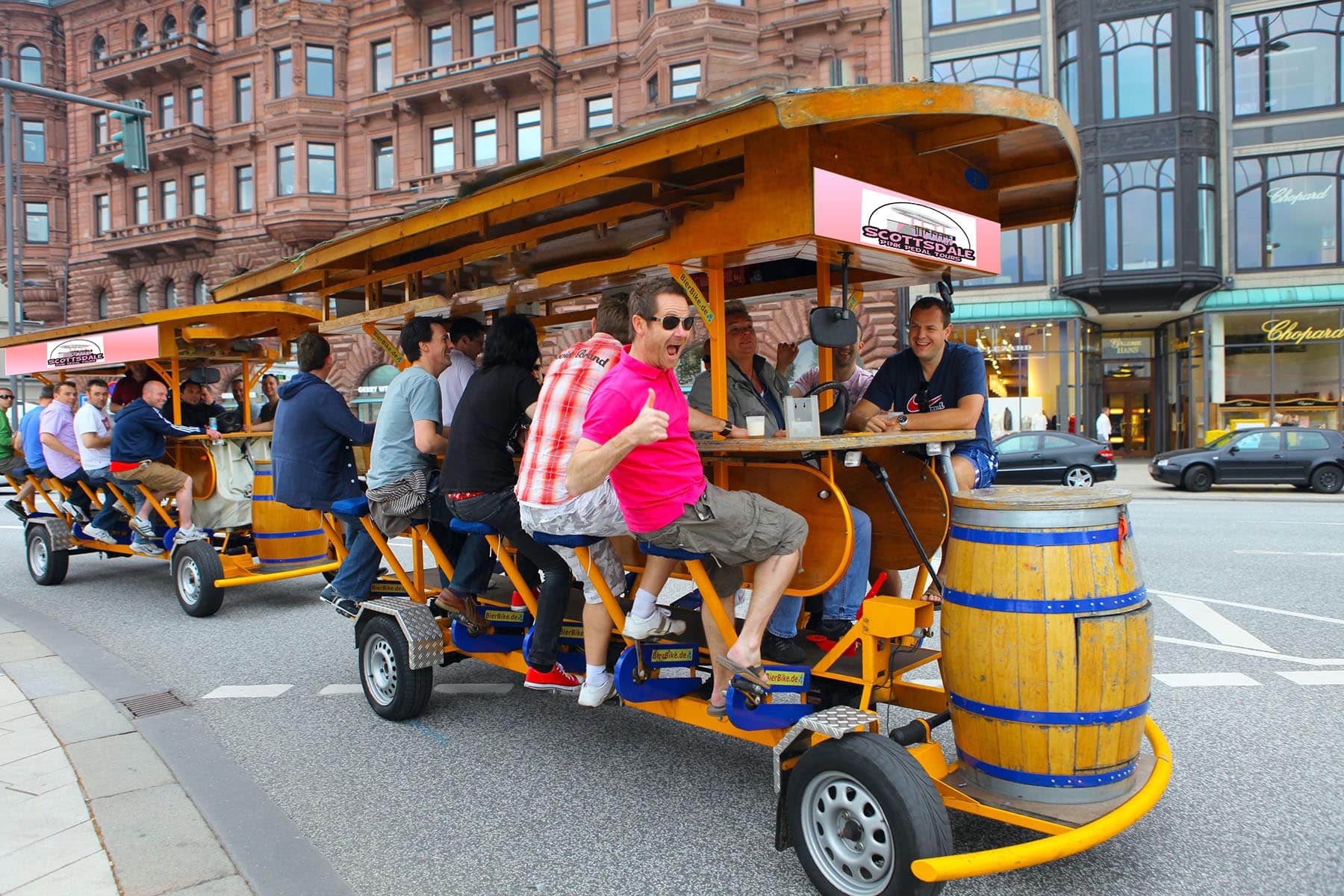 Bachelor Party on Pub Bike